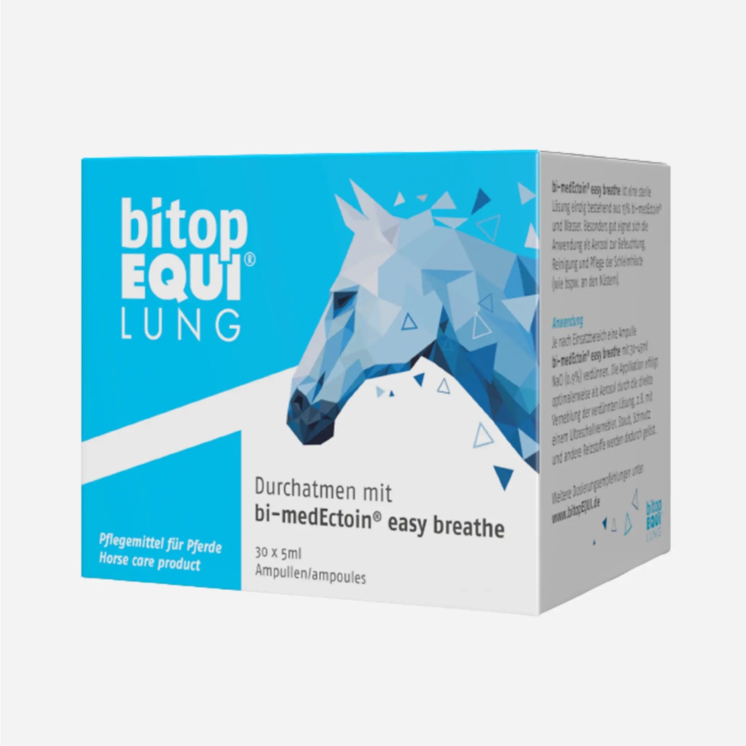 bi-medEctoin® easy breathe | Inhalation für Pferde | PEGASALT